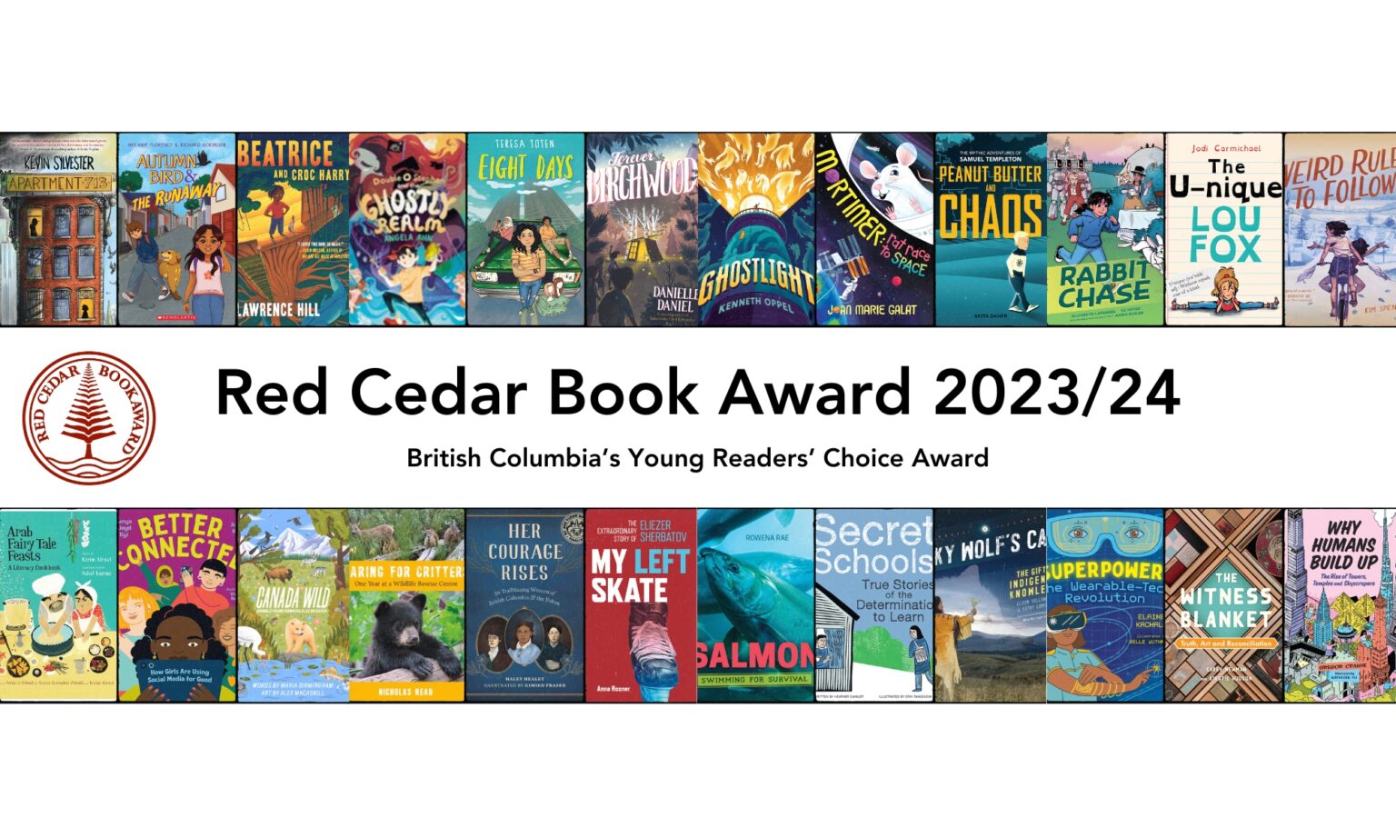 Red Cedar Book Award Young Readers' Choice Book Awards of British